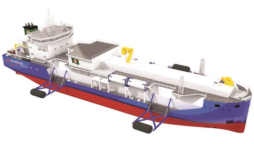 Schulte Group’s new LNG bunker vessel design will streamline at-sea operations and reduce costs